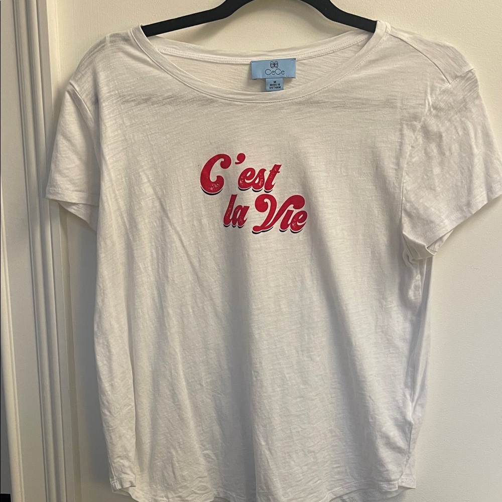 CeCe Ivory Tee